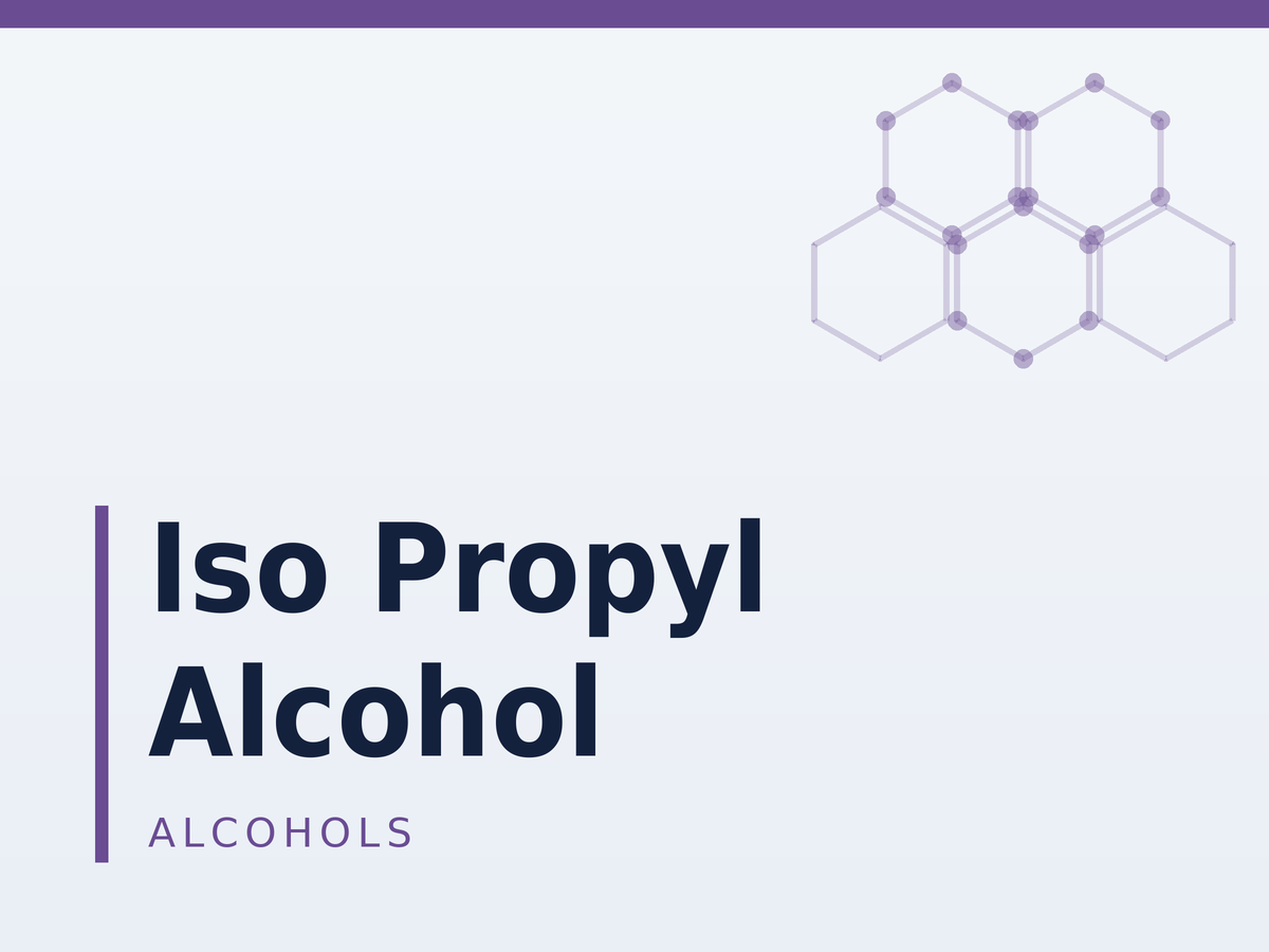 Iso Propyl Alcohol