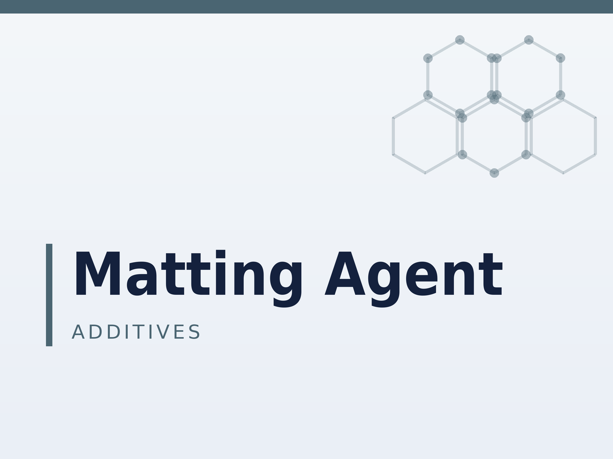 Matting Agent